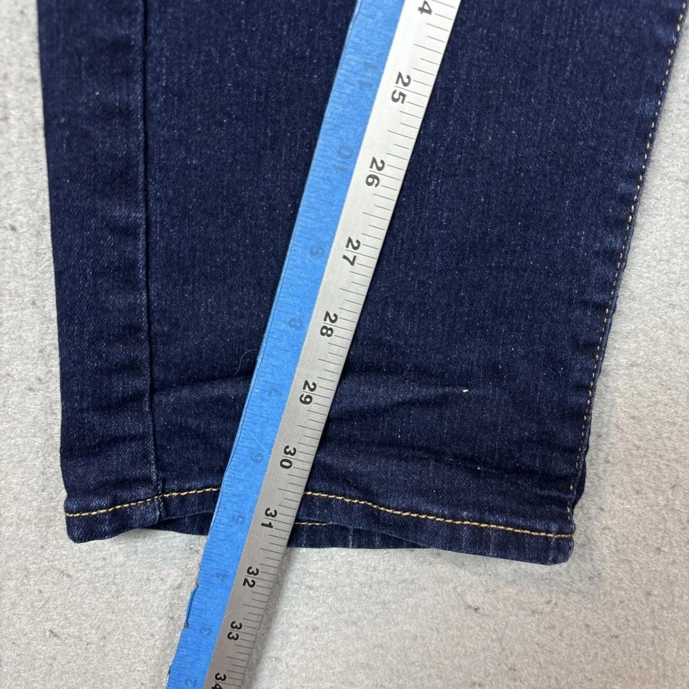 Levi Strauss 314‎ Shaping Straight Dark Denim Jeans Women 33X31